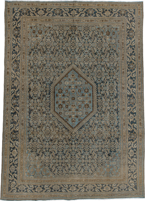 Vintage Tabriz Area Rug (7' x 10')